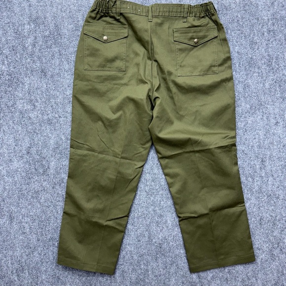 Boys Scouts of America adult pants uniform green men's size 36 36x27 - Picture 2 of 10
